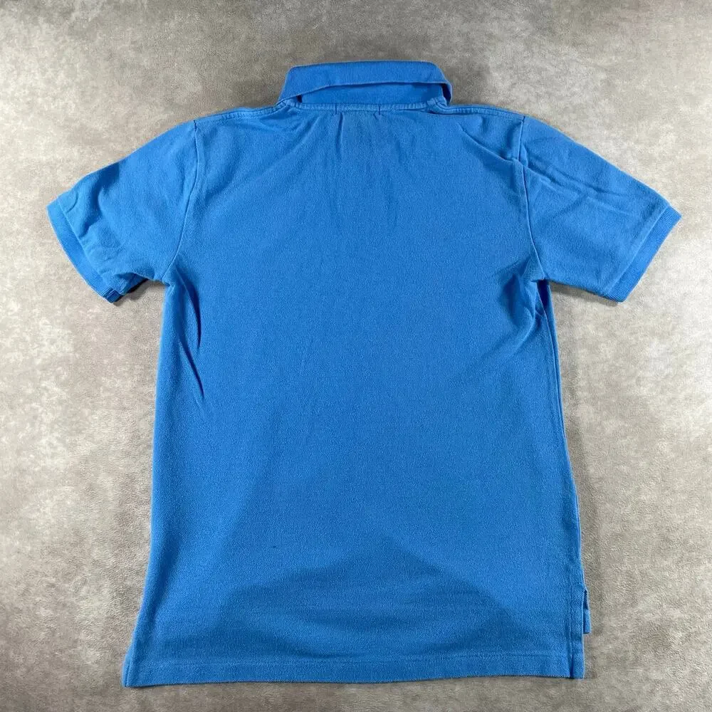 Youth Boys Polo Ralph Lauren Blue Polo Button Up Medium